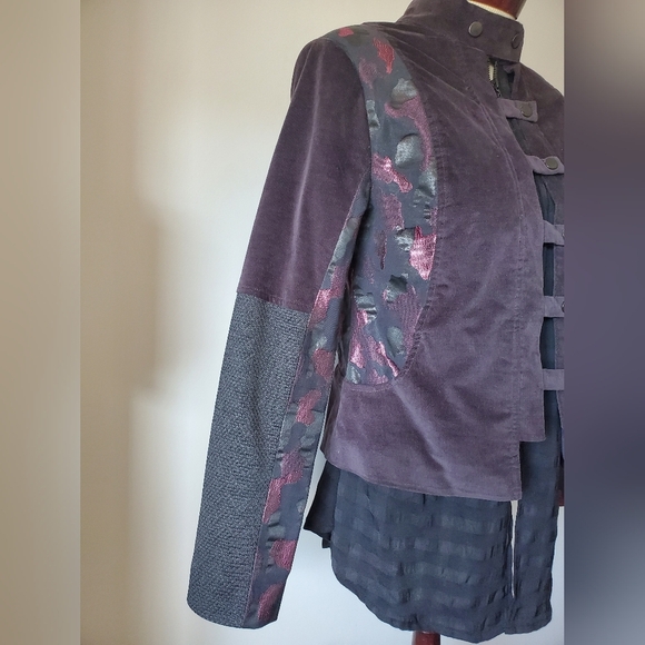 ANGELS  NEVER DIE sweater jacket. Size 1-seems bigger, see measurements - Picture 3 of 14